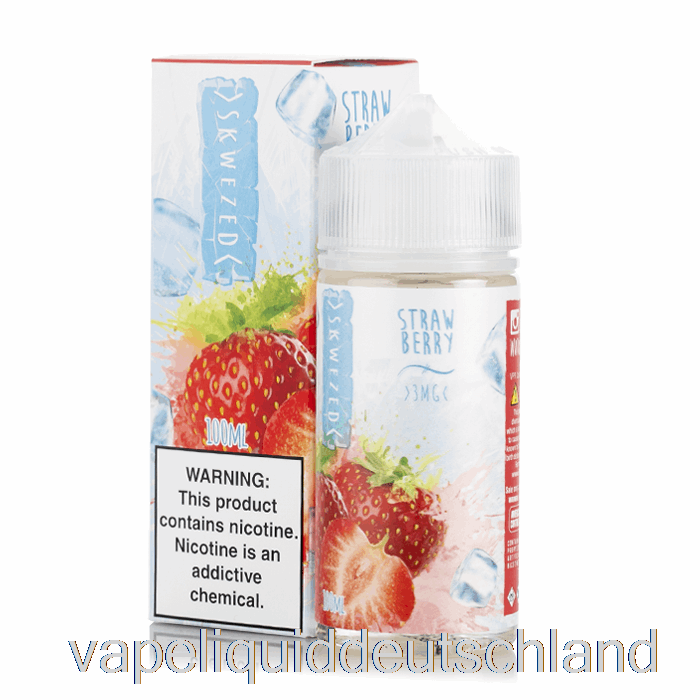 Eiserdbeere - Skwezed E-Liquid - 100 Ml 3 Mg Vape Deutschland